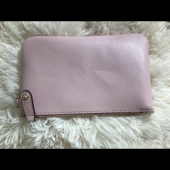 Karl Lagerfeld Pink wristlet purse - Picture 3 of 4